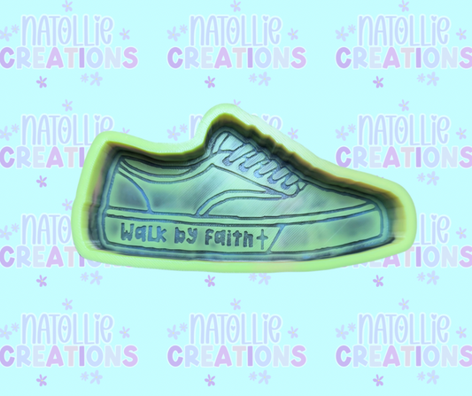 Walk By Faith Shoe Freshie Silicone Mold