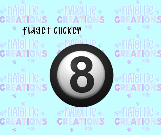 8 Ball Clicker Fidget