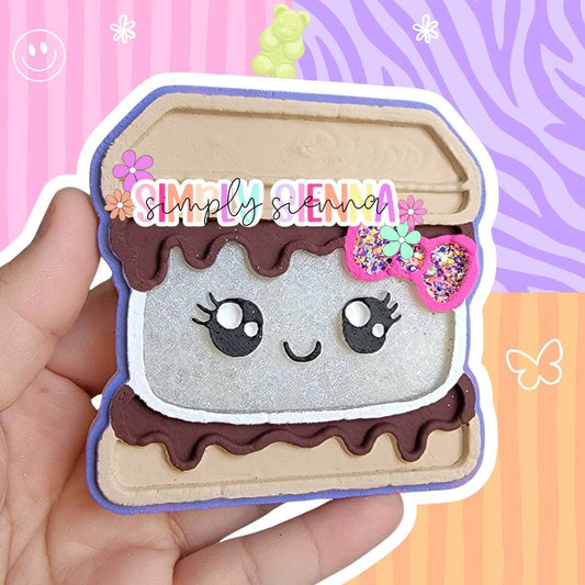 Girly Smore With Bow - FRESHIE