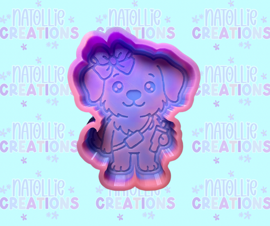 Boujee Dog Freshie Silicone Mold