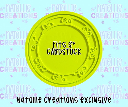 Floral Frame Insert Freshie Silicone Mold