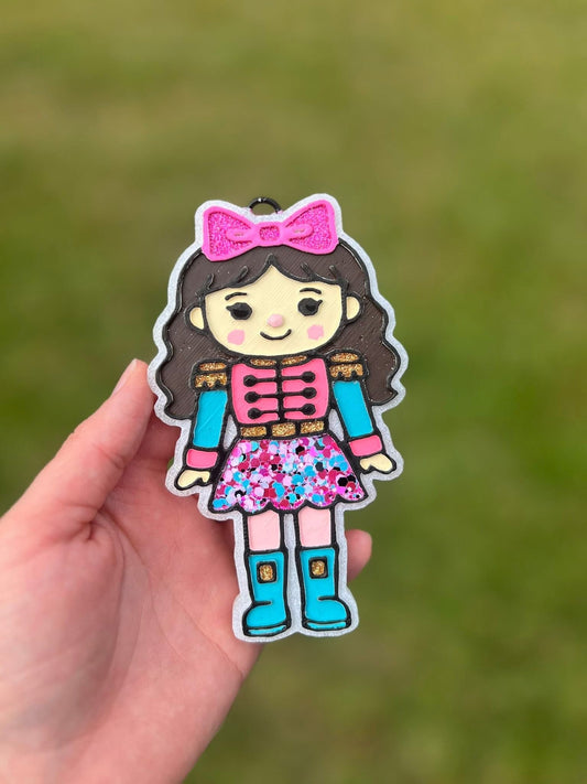 Girl Nutcracker Freshie Silicone Mold