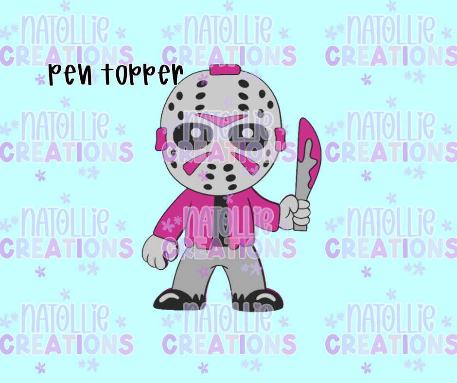 Mask Man Pen Topper