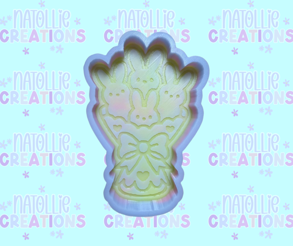 Peep Bouquet Freshie Silicone Mold