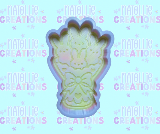 Peep Bouquet Freshie Silicone Mold
