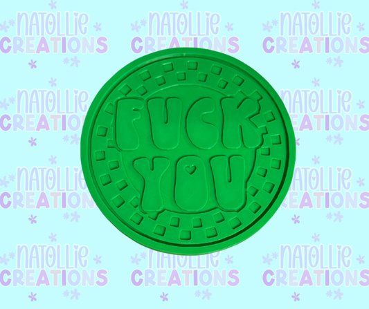 Fuck You Insert Freshie Silicone Mold