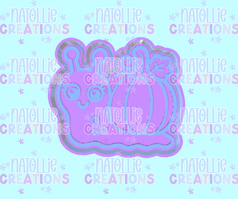 Pumpkin Snail Freshie Silicone Mold