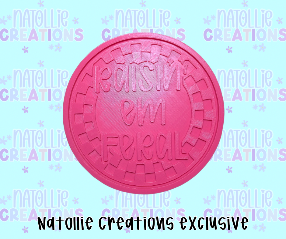 Raisin’ Em Feral Insert Freshie Silicone Mold