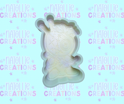 Voodoo Doll Freshie Silicone Mold