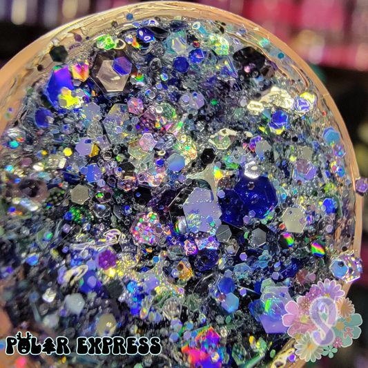 Polar Express Hair Glitter