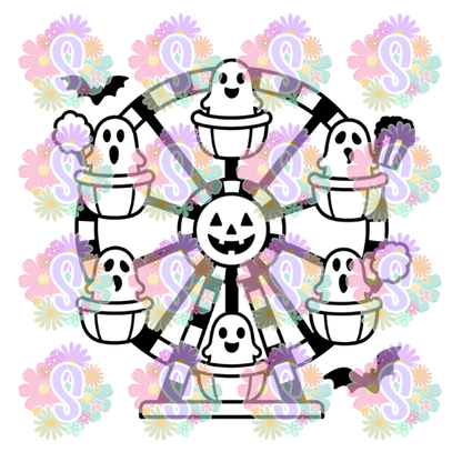 COLORING PAGE - FALL & SPOOKY