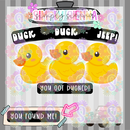 DUCK DUCK J. YOU FOUND ME Bag Inserts