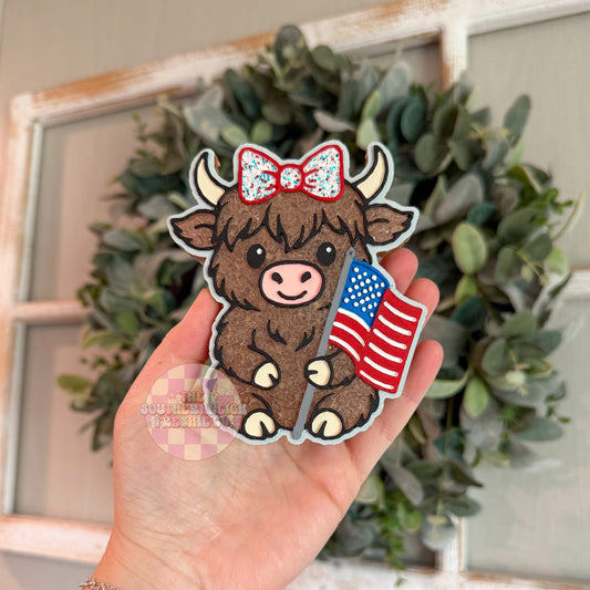 Flag Highland Freshie Silicone Mold