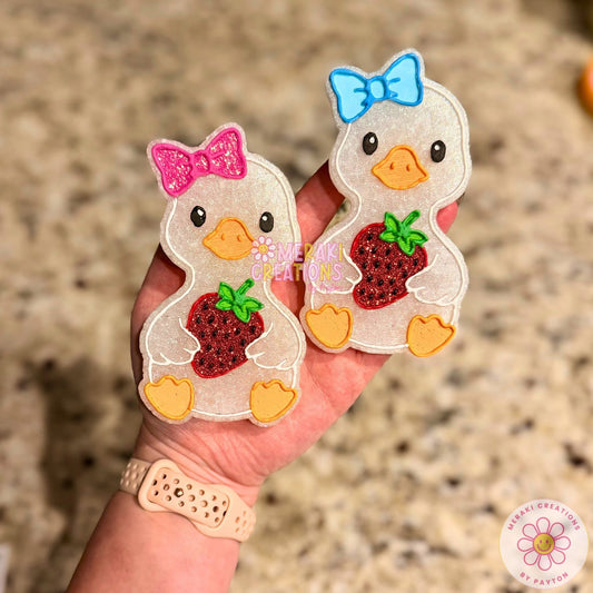 Strawberry Goose Freshie Silicone Mold