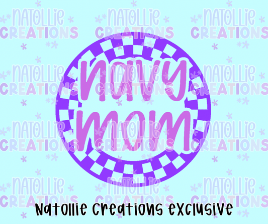 Navy Mom Insert Freshie Silicone Mold