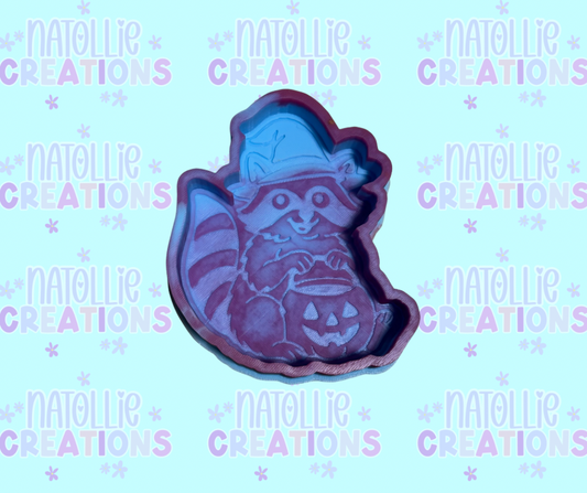 Halloween Raccoon Freshie Silicone Mold