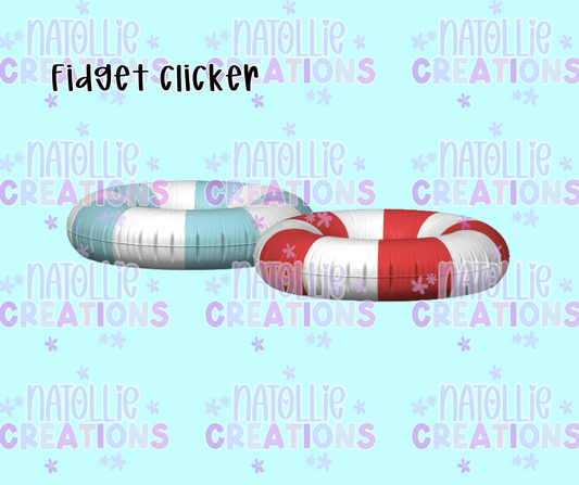 Pool Floatie Clicker Fidget