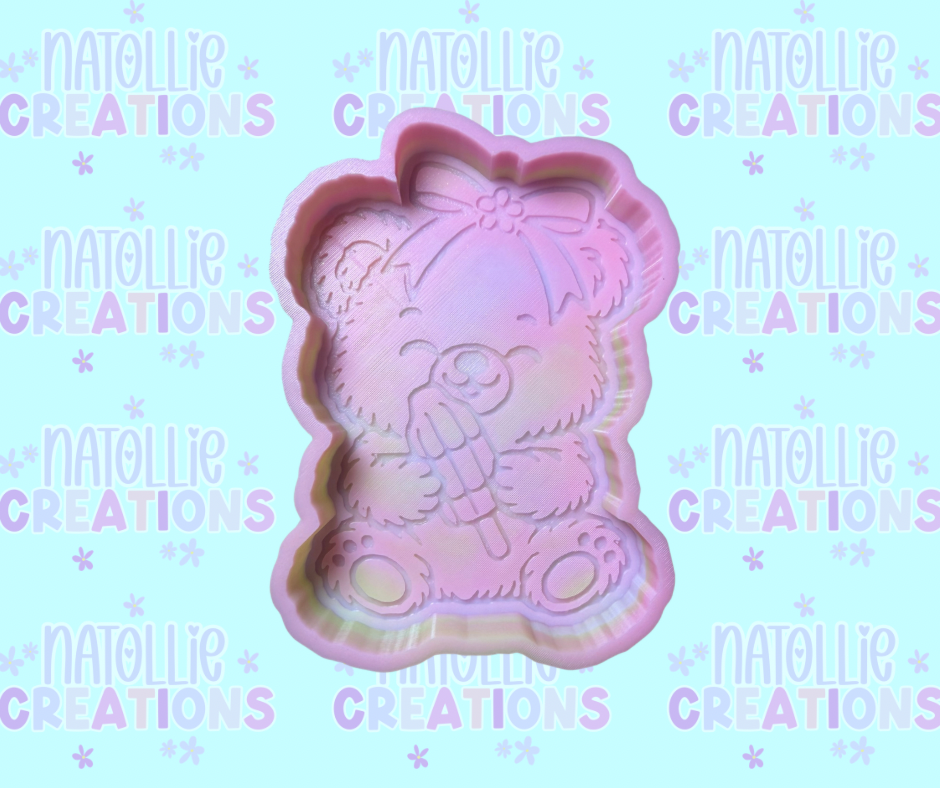 Bomb Pop Bear Freshie Silicone Mold