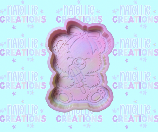Bomb Pop Bear Freshie Silicone Mold