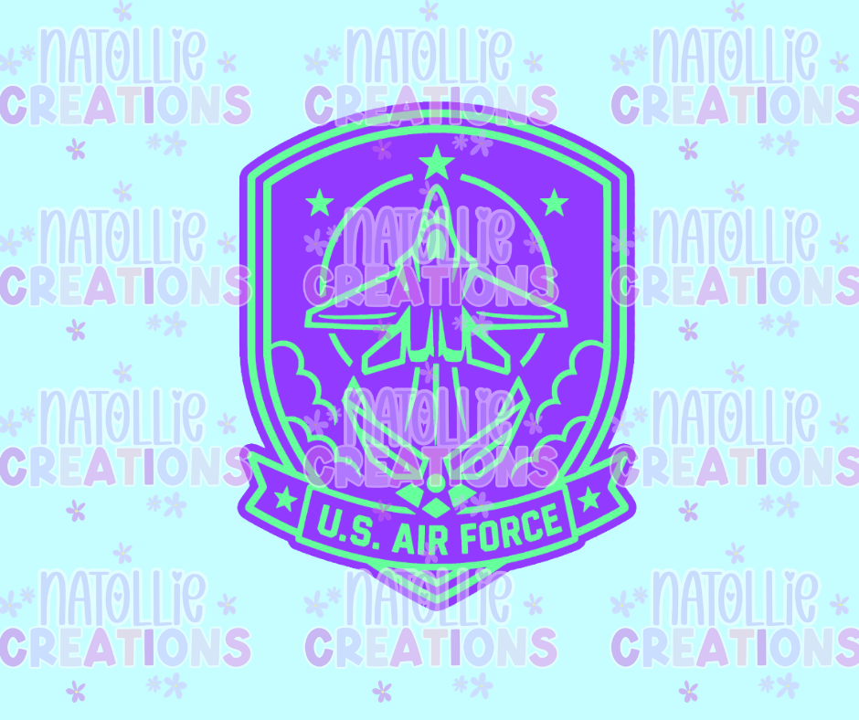 Air Force Freshie Silicone Mold