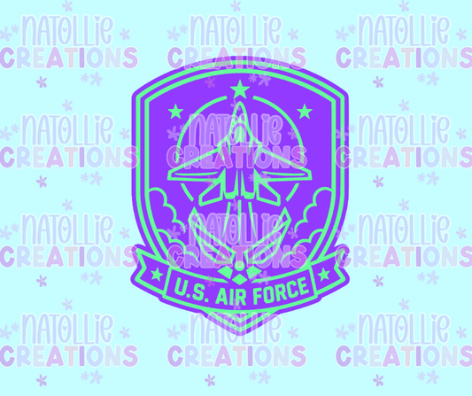 Air Force Freshie Silicone Mold