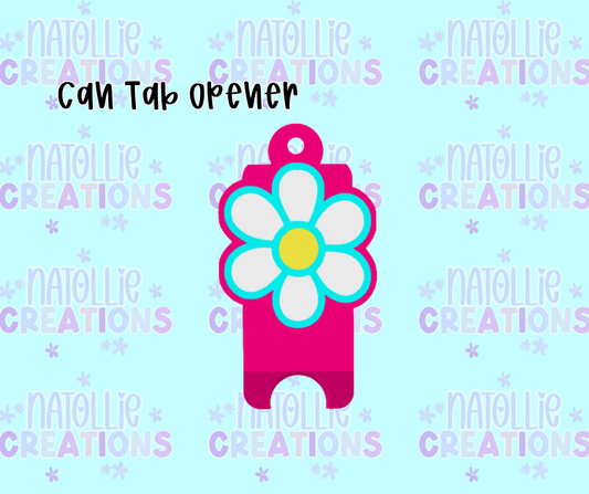 Daisy Can Tab Opener Keychain