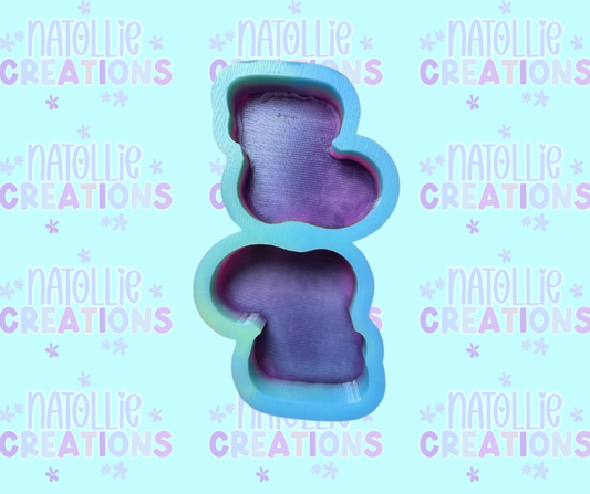 Stocking Vent Clip Freshie Silicone Mold