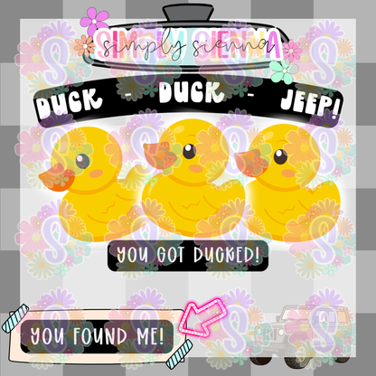 DUCK DUCK J. YOU FOUND ME Bag Inserts