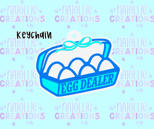 Egg Dealer Keychain