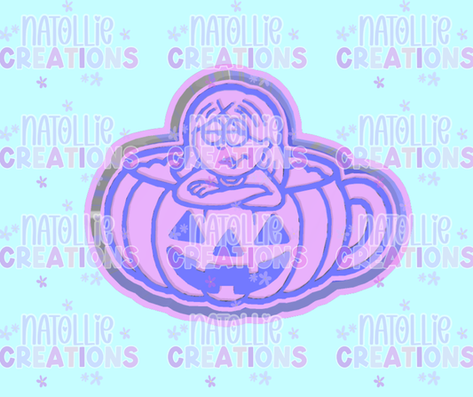 Pumpkin Mug Lizzie Freshie Silicone Mold