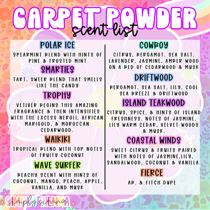 16oz Carpet Powder