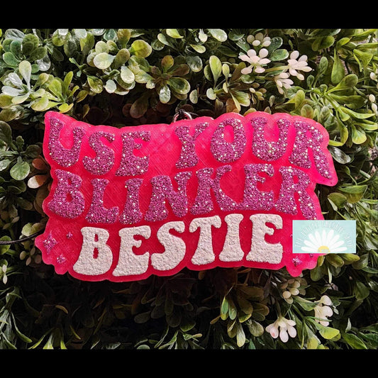 Use Your Blinker Bestie Freshie Silicone Mold