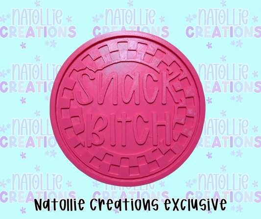 Snack Bitch Insert Freshie Silicone Mold