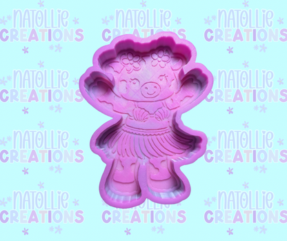 Hula Cow Freshie Silicone Mold
