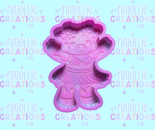 Hula Cow Freshie Silicone Mold