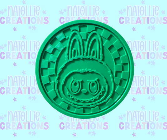 Checkered Bubu Insert Freshie Silicone Mold