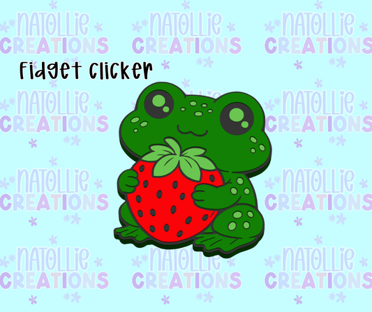 Strawberry Frog Clicker Fidget
