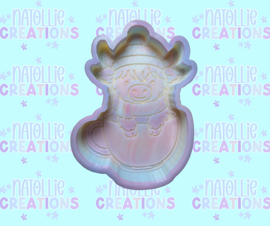Highland In A Mug Freshie Silicone Mold
