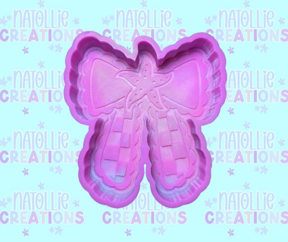 Starfish Bow Freshie Silicone Mold