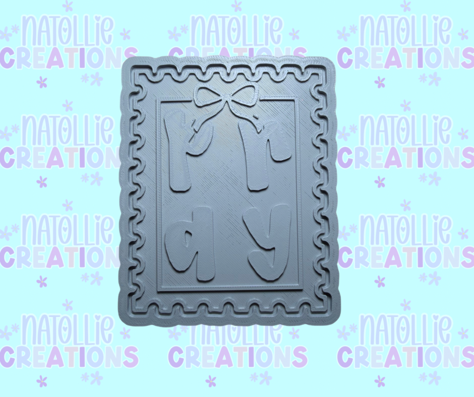 Pray Stamp Insert Freshie Silicone Mold