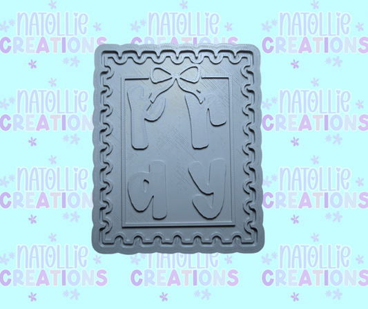 Pray Stamp Insert Freshie Silicone Mold