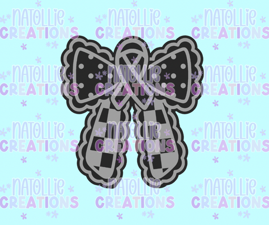 Awareness Ribbon Bow Freshie Silicone Mold