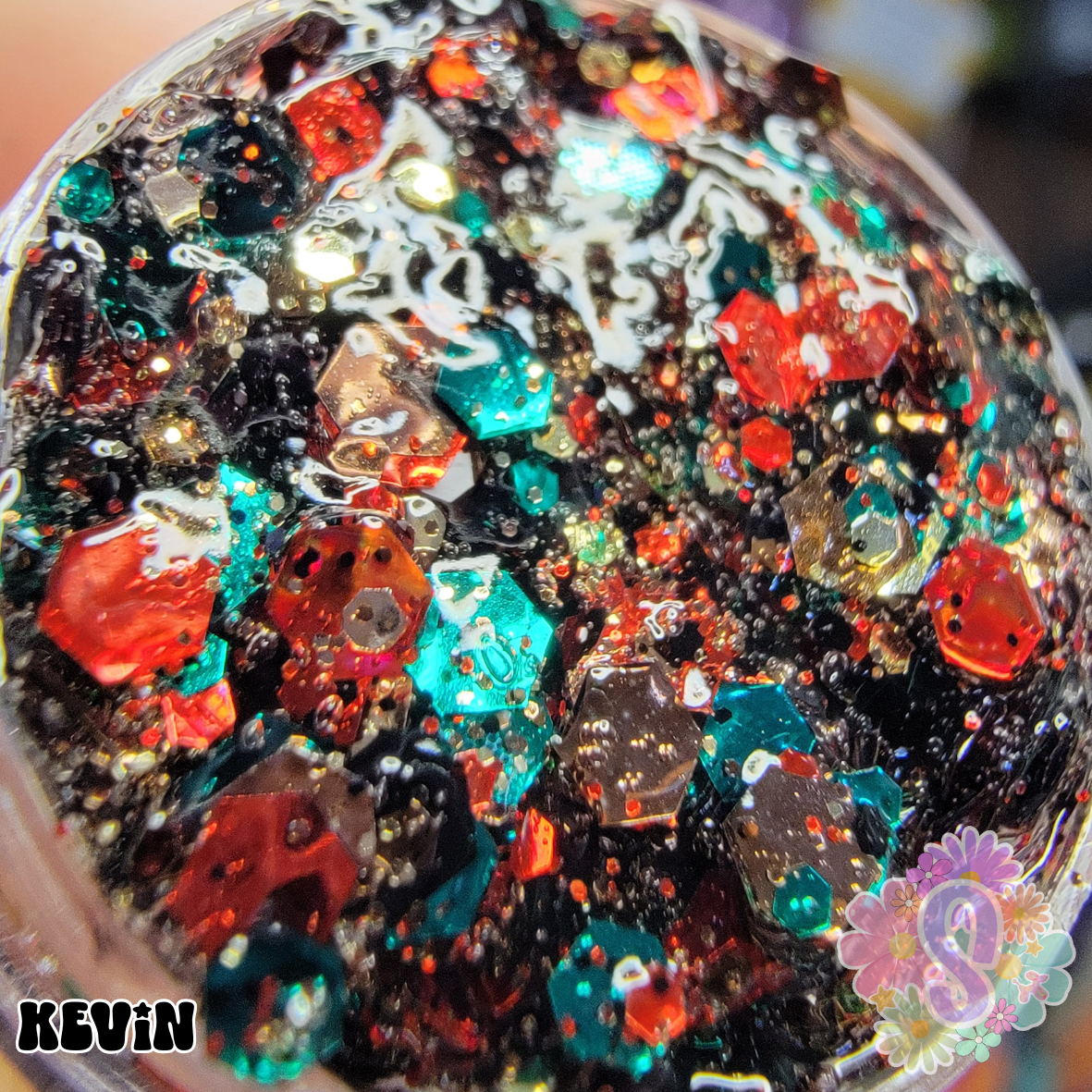 Kevin Hair Glitter