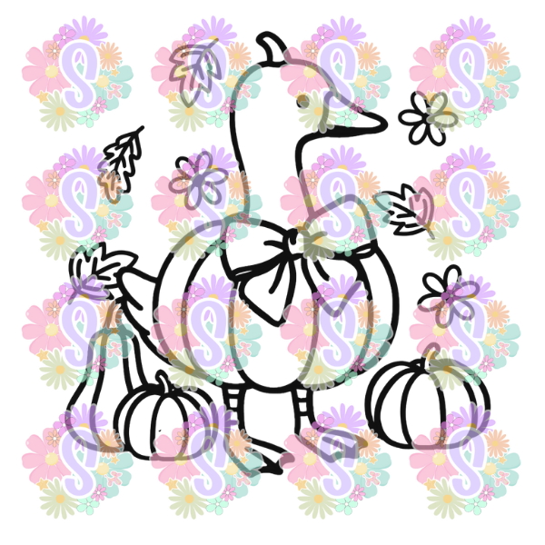 COLORING PAGE - FALL & SPOOKY