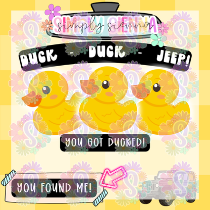 DUCK DUCK J. YOU FOUND ME Bag Inserts