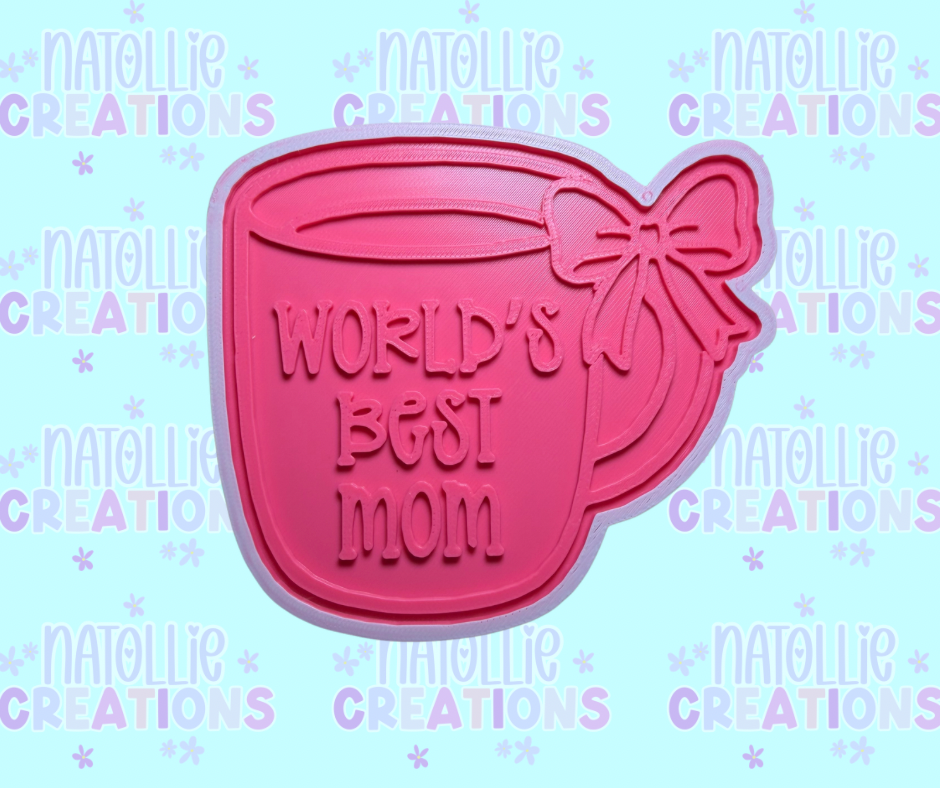 Best Mom Mug Insert Freshie Silicone Mold