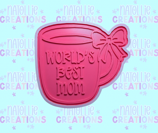 Best Mom Mug Insert Freshie Silicone Mold