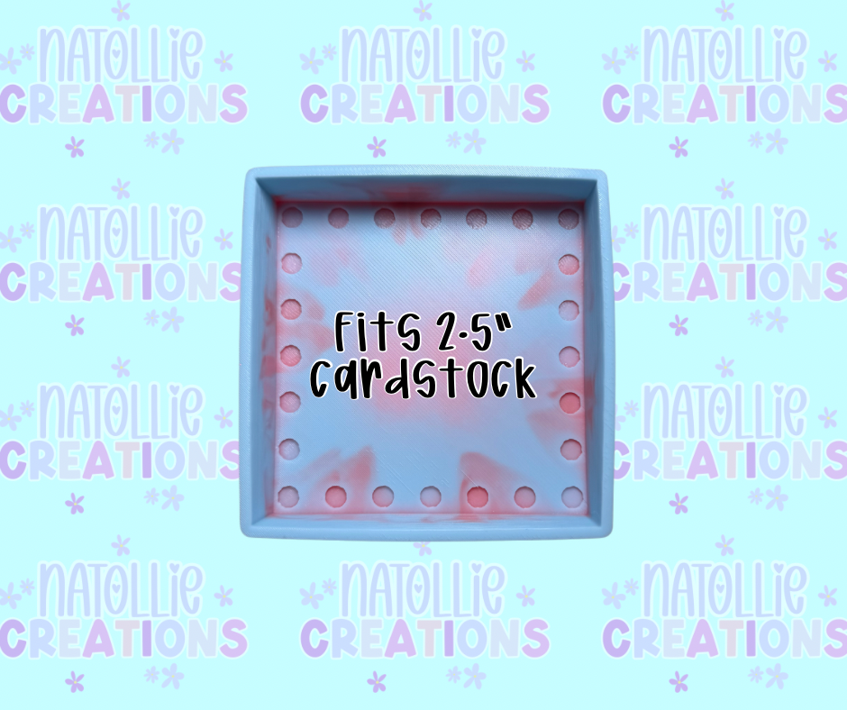 Studded Square Freshie Silicone Mold