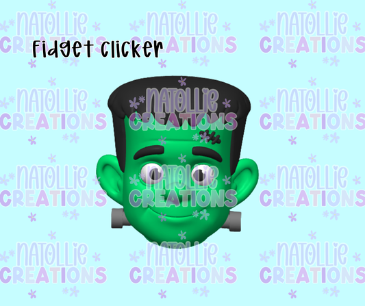 Frankenstein Head Clicker Fidget