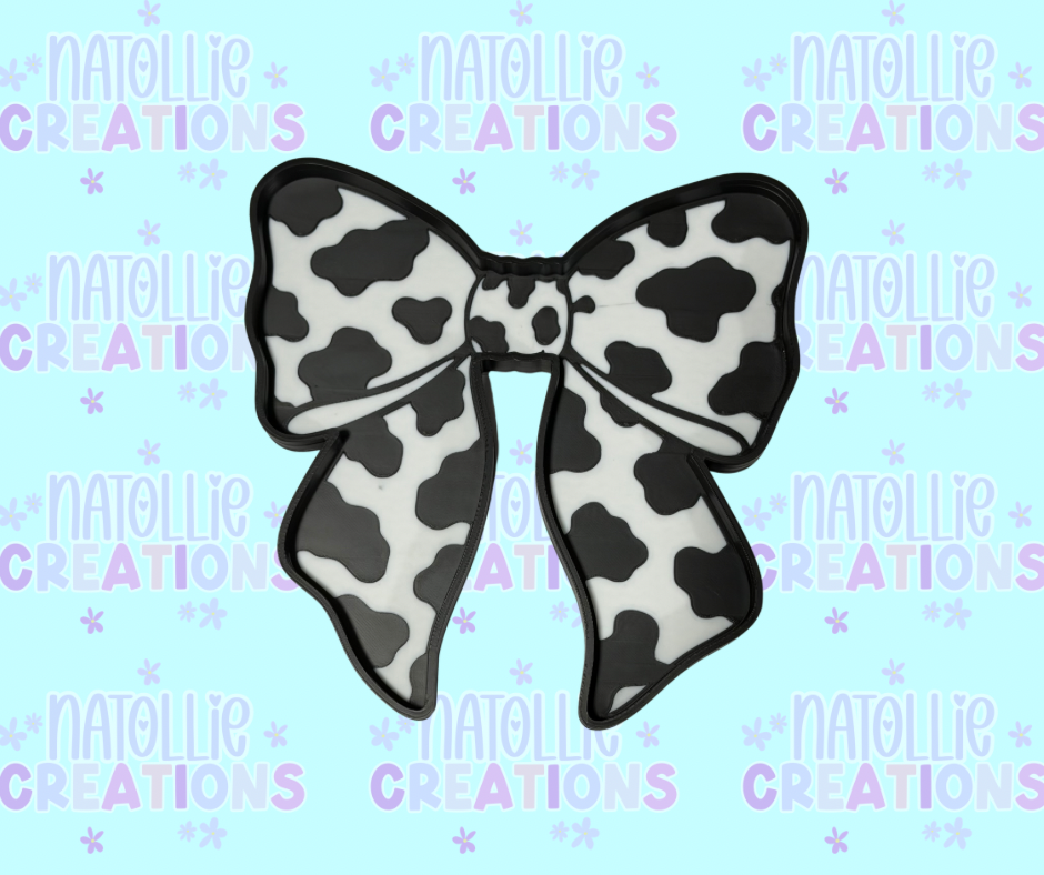 Cow Bow Trinket Tray